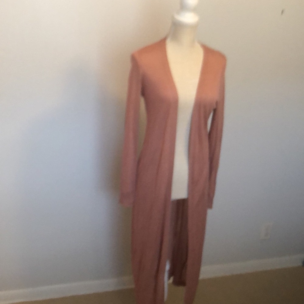 WHBM Pink Duster Size Small